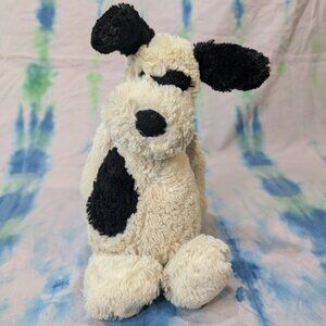 Jellycat Black and White Bashfull Puppy Medium